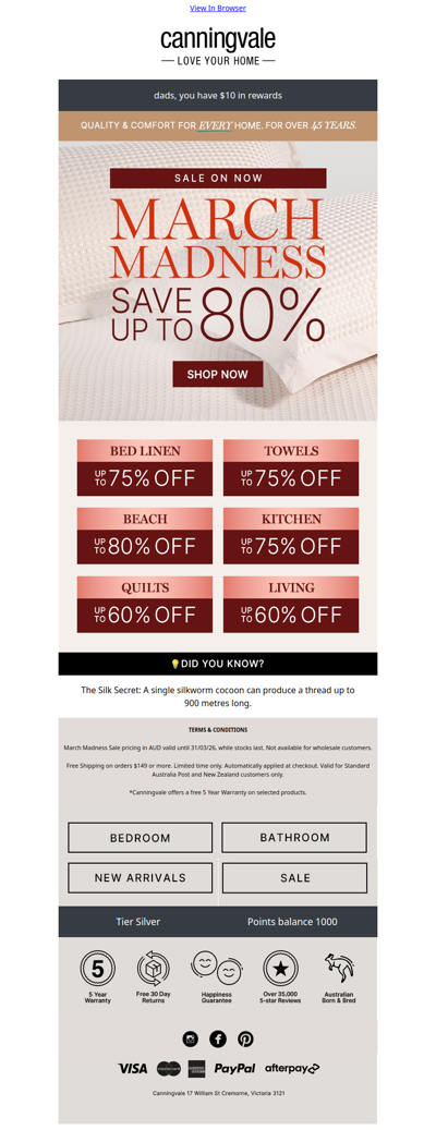 March Madness Sale starts now!