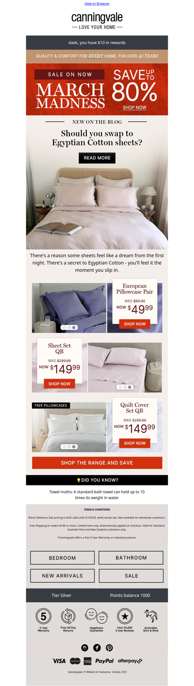 Egyptian cotton sheets: What you need to know + a towel fact that will surprise you