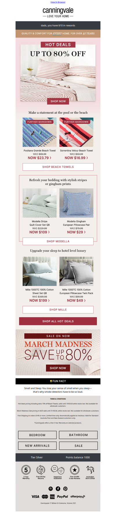 🔥 Up to 80% off hot deals + a sleep fact you didn’t know