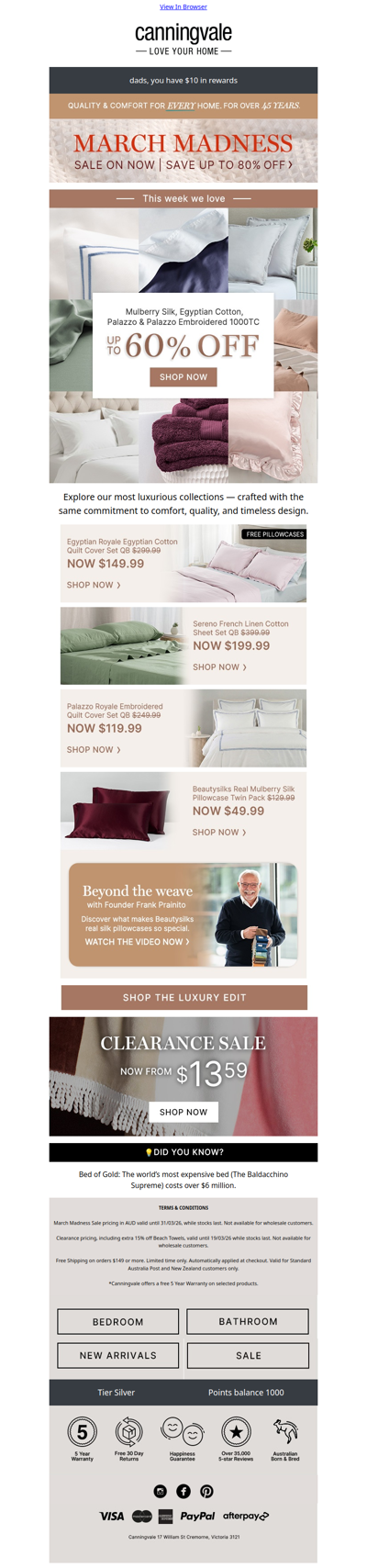 💎 A touch of luxury - Save up to 60%