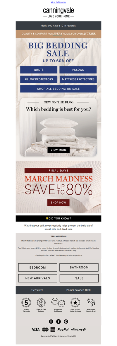 Which bedding is best for you? (And why washing matters 😉)