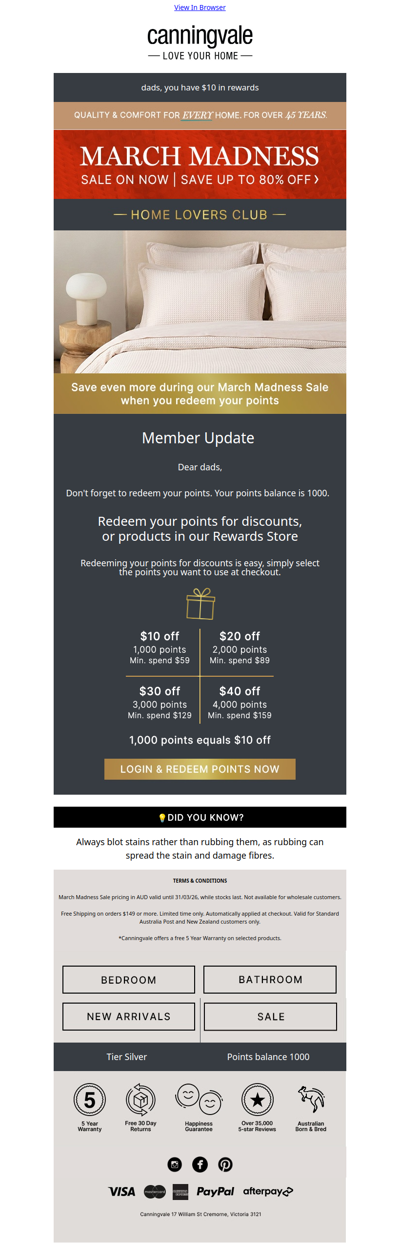 dads, Save up to $40 off + a simple stain removal trick