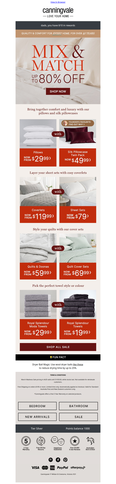 Mix and match deals + the dryer hack you need