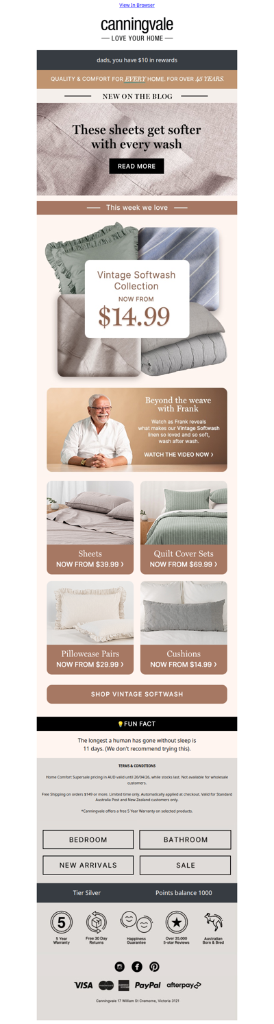 These sheets get softer every wash...