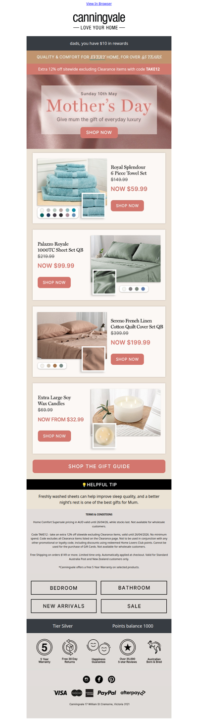 How to spoil Mum this Mother’s Day ❤️