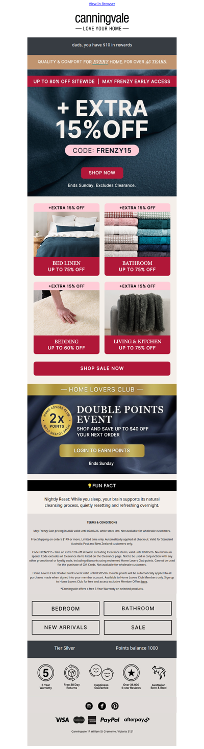 May Frenzy Early Access: Up to 80% off + your nightly reset