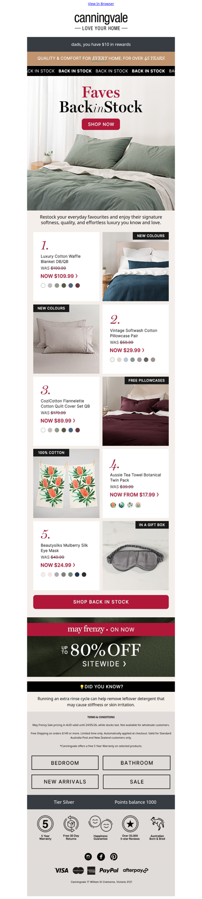 dads, your faves are back (and a tip for softer laundry)