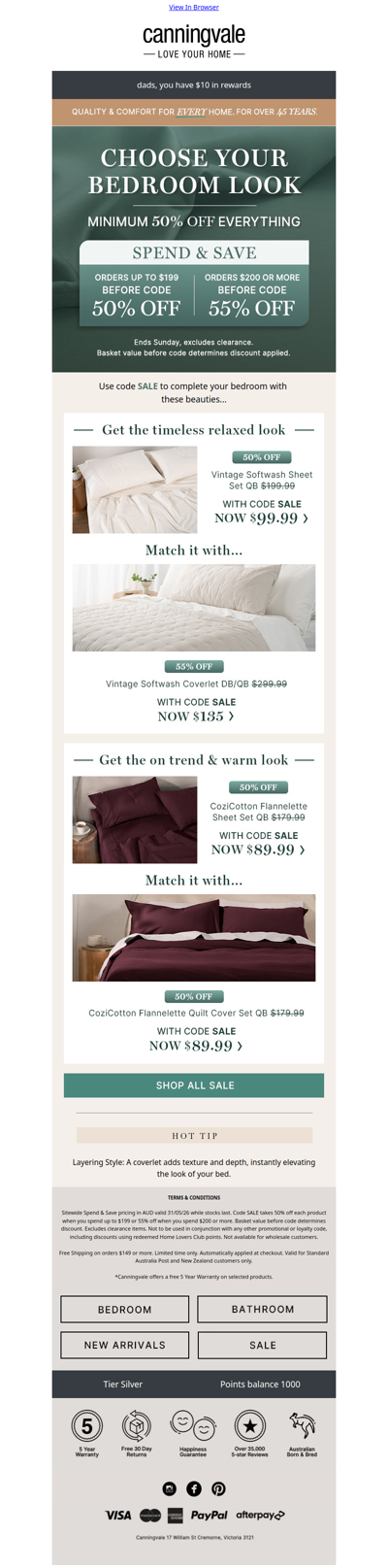 Build the cosiest winter bedroom ❄️