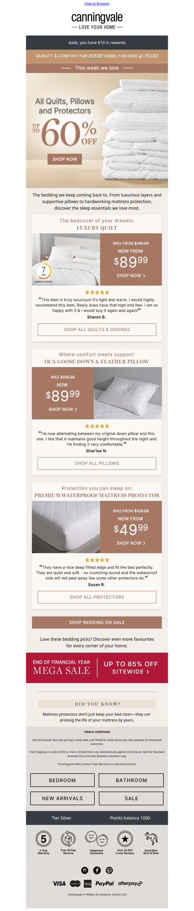 Bedding we love, made for more than just comfort 🛏️