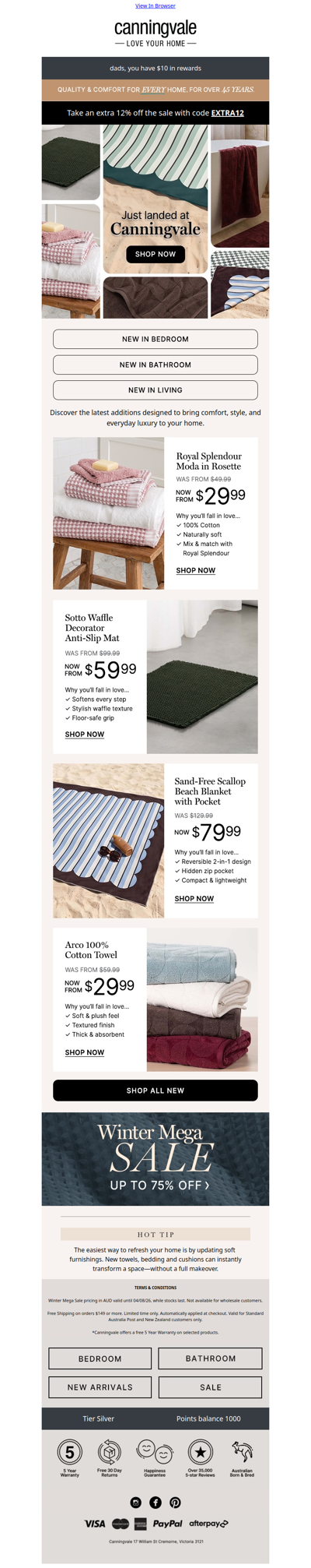 Extra 12% off sale price | Limited time only + Check out what's new...