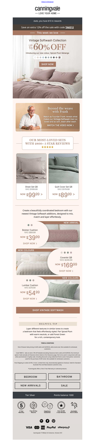 This week we 🤎 Up to 60% + EXTRA 12% OFF