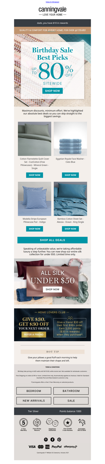 The biggest deals picked just for you 🎂