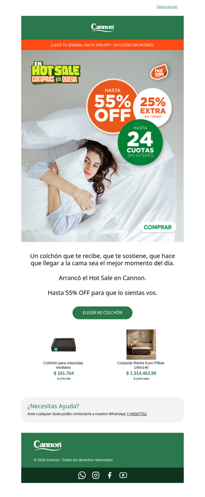 Arrancó el Hot Sale Cannon 🔥