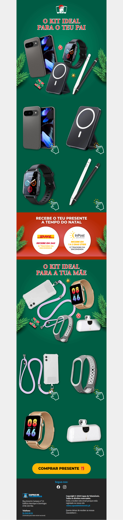 E presentes para os teus pais… Já tens?