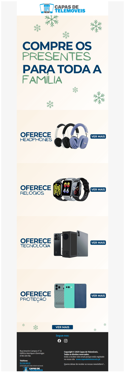 Presentes para toda a família?