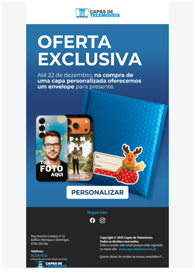 Até 22 de dezembro l OFERTA ESPECIAL 🙌