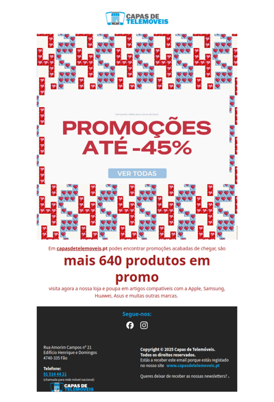 Mais de 640 produtos em promoção!
