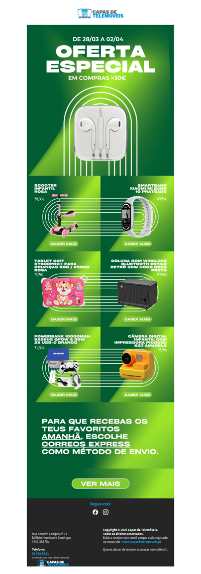 Favorito + OFERTA de fones! 🤌