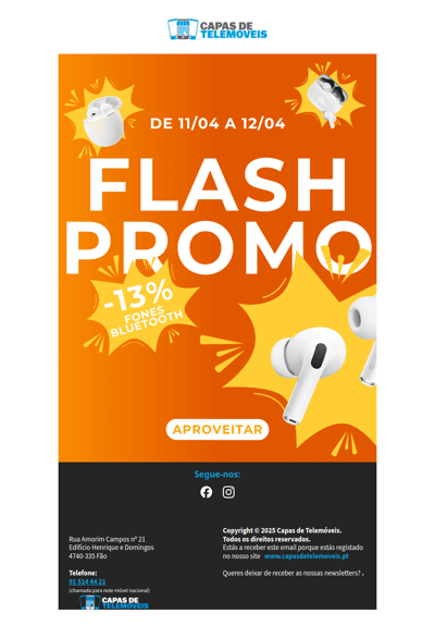 Todos os Fones em promoção! 🚨