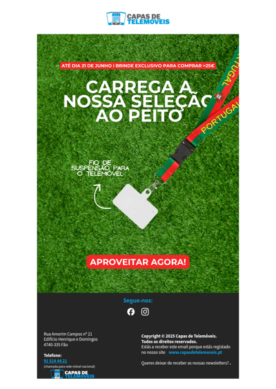 Último dia para receberes esta oferta!