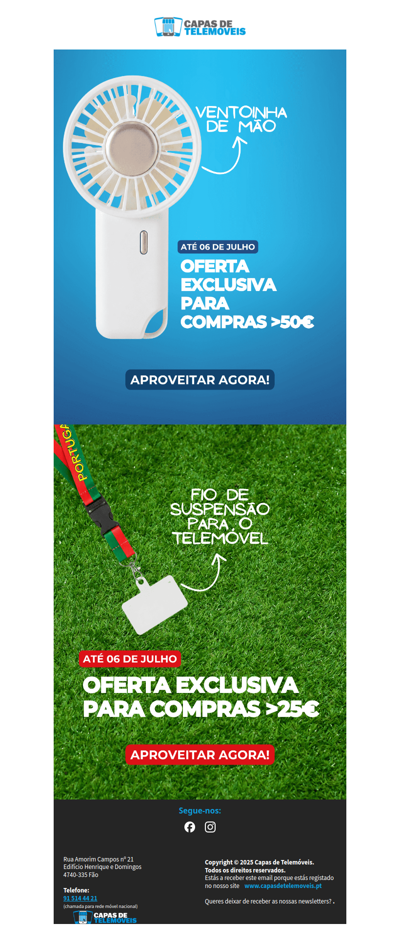 ÚLTIMO DIA I Só para alguns! Garante estas ofertas