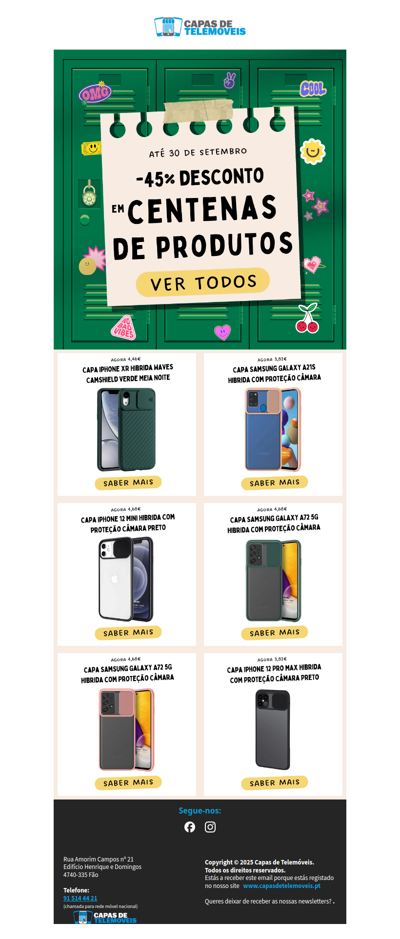De volta à rotina? Poupa-te!
