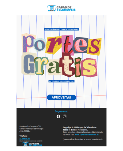 Há regressos que merecem portes grátis!