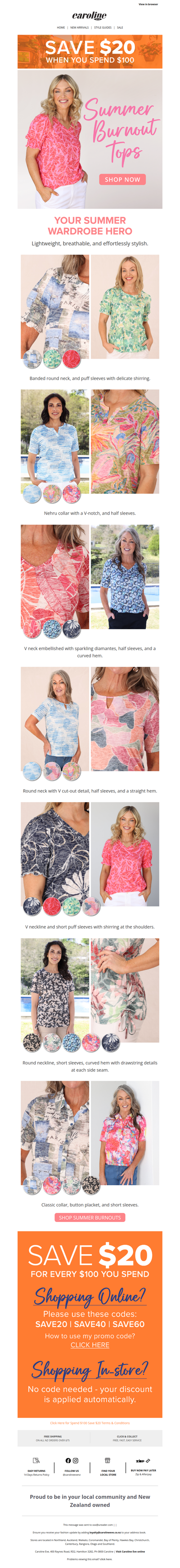 Discover the Summer Burnout Top Collection ☀️