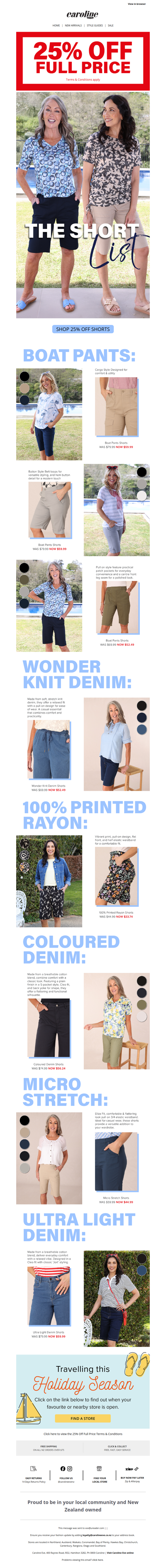 Warm-weather shorts you'll love - Save 25% today ☀️