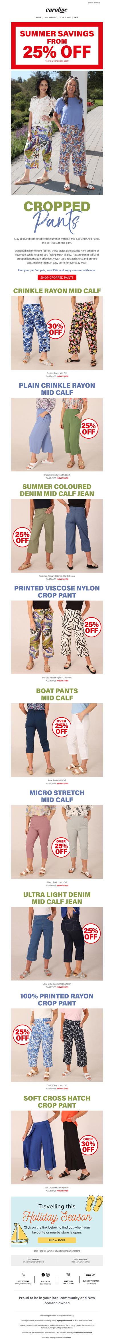 Hi ca, take a sneak peak at summer sale 🛍️