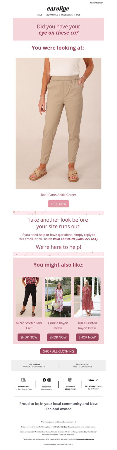 Did something catch your eye? 👀