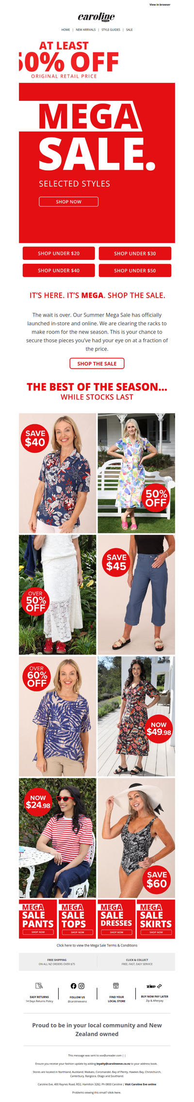 ca, The MEGA SALE: Starts Now! 📢