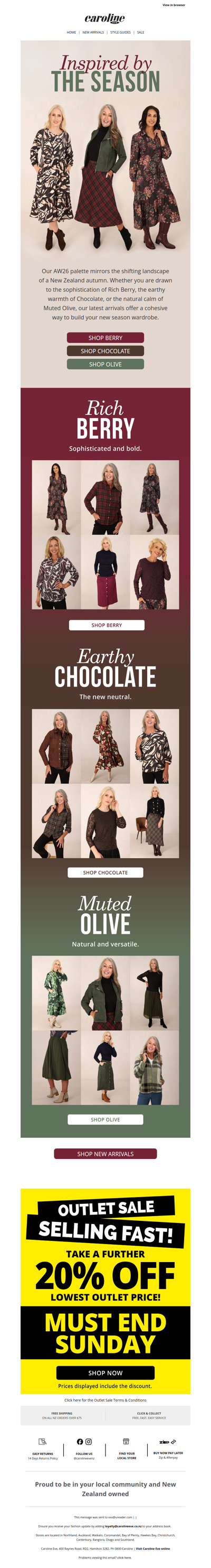 Berry, Chocolate & Olive: The Autumn Palette 🍷