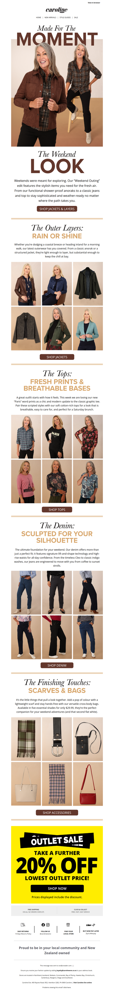 Lightweight styles for fresh air