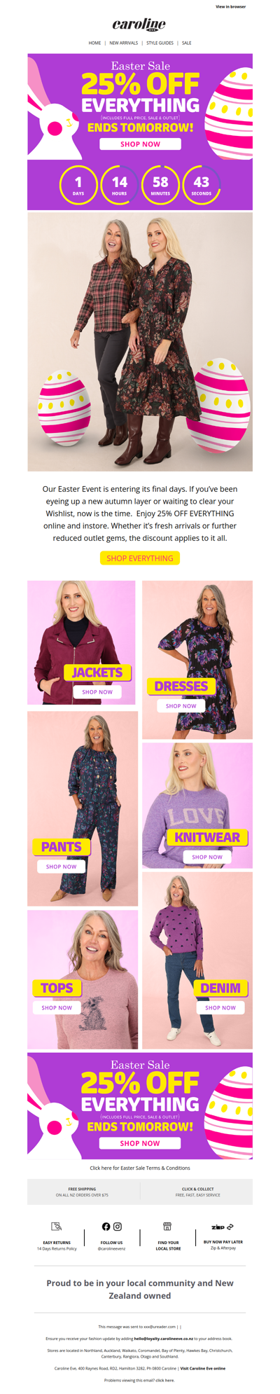 48 Hours Left: Your 25% OFF Easter Treat ⌛