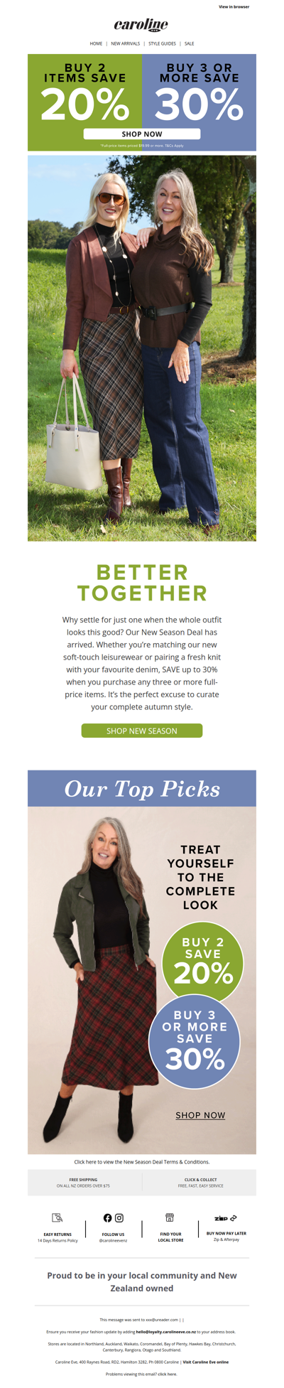 The New Season Deal is Here ✨