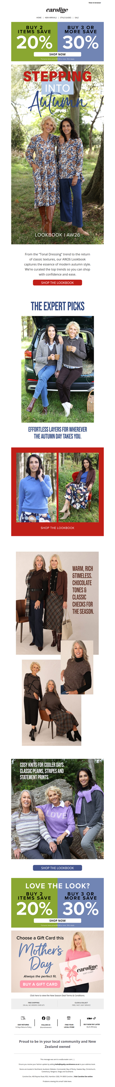 Stepping into Autumn: AW26 Lookbook