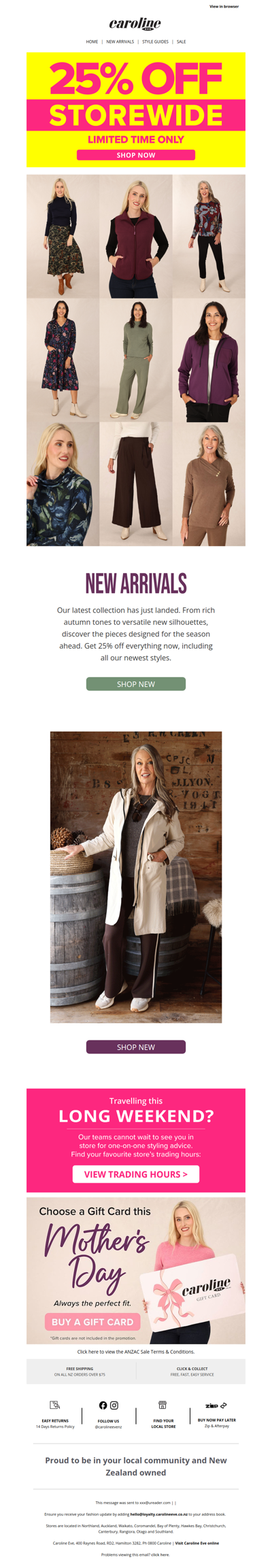 New arrivals are here (+25% Off)