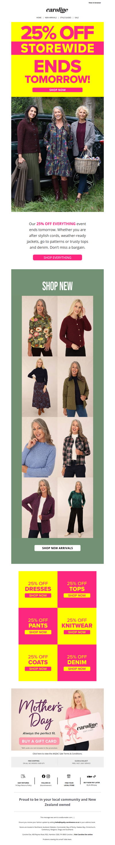 Hi ca, 25% OFF? Act Fast!