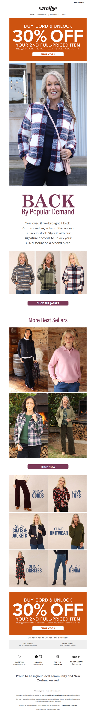 It’s back: This season’s most popular items have arrived (again!)