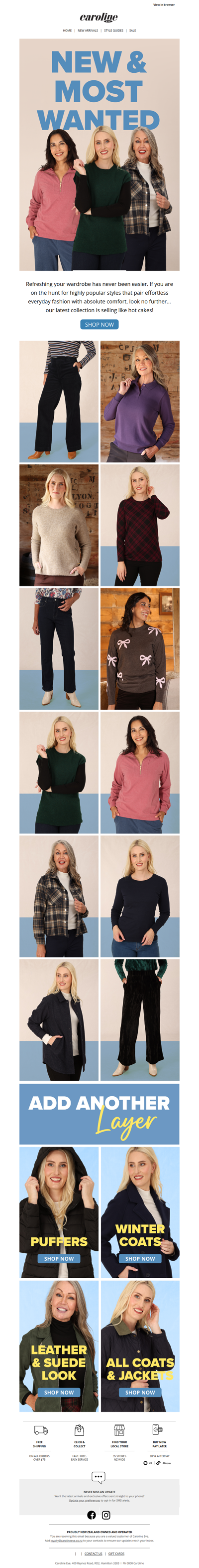 Selling like hot cakes: The winter styles everyone is snapping up 🥞☕