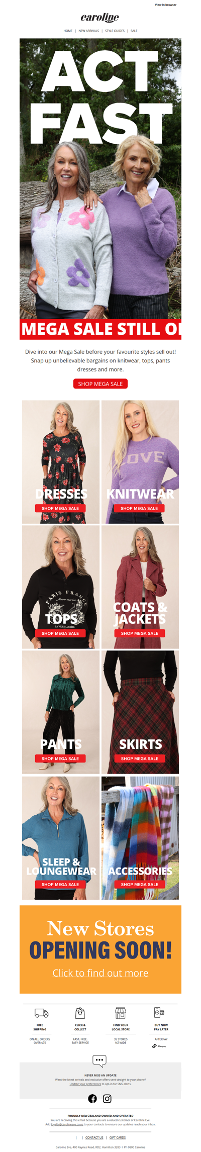 Big savings on your favourite styles, ca 🛍️