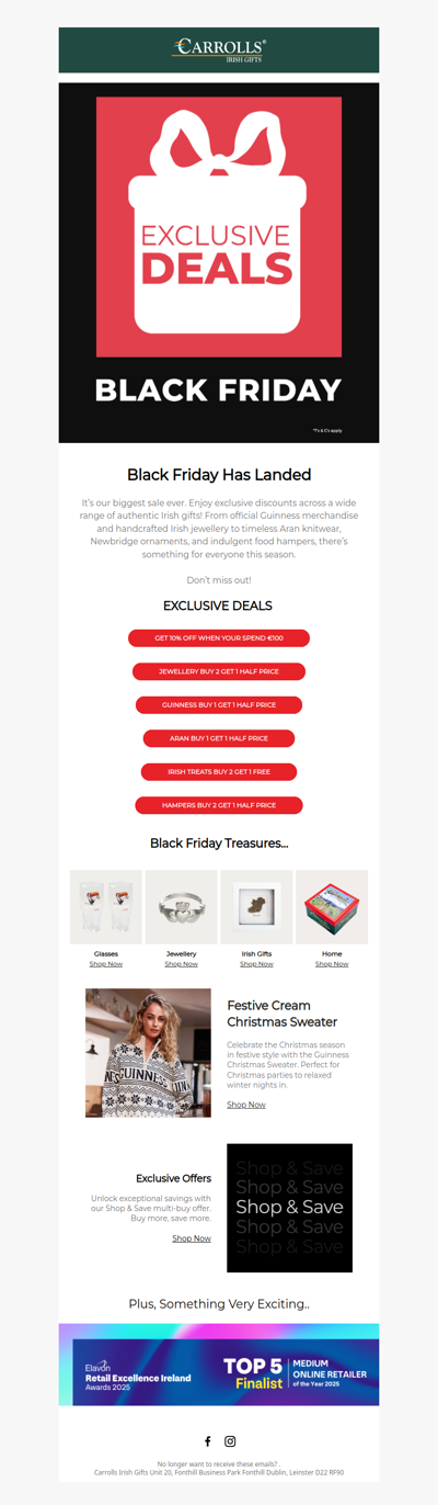 It’s Here! Black Friday Starts Now – Don’t Miss Out