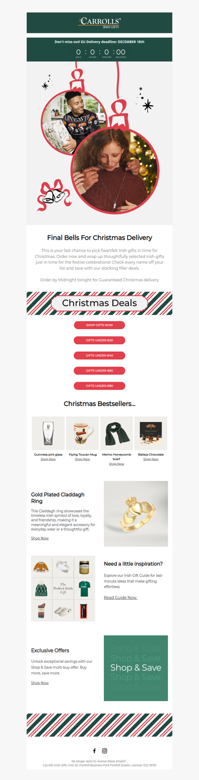 Don’t Miss Out! Final Call for Guaranteed Christmas Delivery