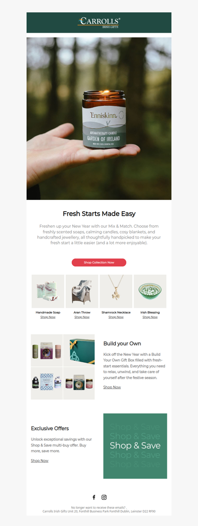 Mix & Match Sale! Fresh Starts Made Easy