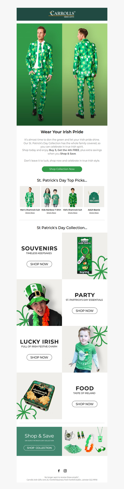 Your St. Patrick’s Day Essentials ☘️