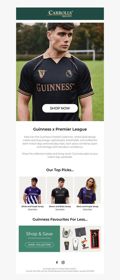 Step Up Your Wardrobe with Guinness Style!
