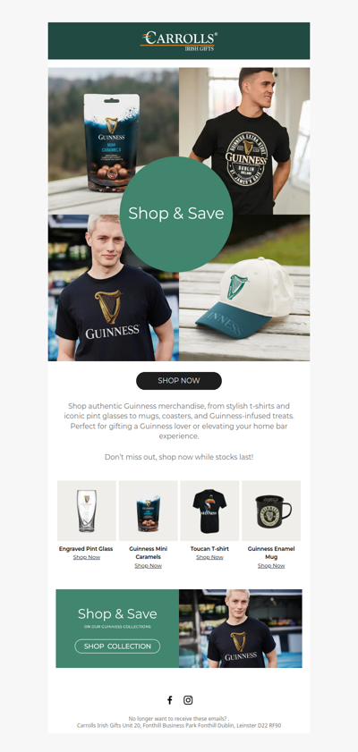 Elevate Your Home Bar! Shop & Save on Guinness