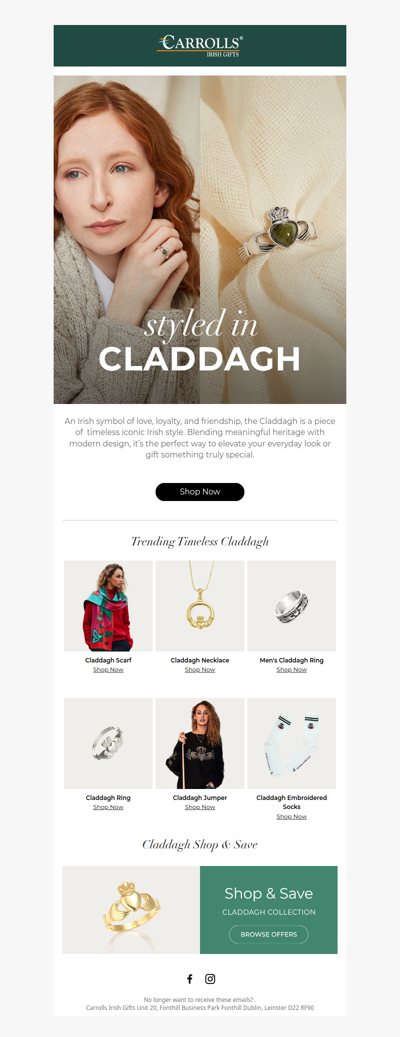Shop Timeless Claddagh, Trending Now