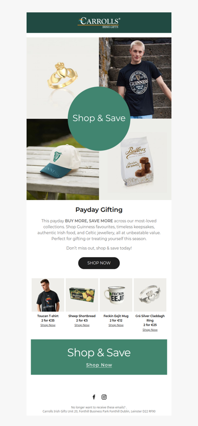Payday Gifting Sorted 🎉 Shop & Save Today